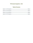 Community Grants Snapshots: Q1-Q4 of 2012 by Center for Public Health Systems Science and Julianne Cyr