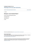 Raising St. Louis Evaluation Report by Center for Public Health Systems Science, Smriti Bajracharya, Sarah Bobmeyer, and Nikole Lobb Dougherty