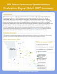 MFH TPCI Report Brief 2: Summary of Evaluation 2007 by Center for Public Health Systems Science and Sarah Shelton