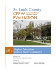 Higher Education: Baseline Policy Assessment by Center for Public Health Systems Science, Sarah Moreland-Russell, Bobbi Carothers, and Doneisha Snider