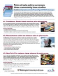 Point-of-Sale Policy Successes: Three Community Case Studies by Center for Public Health Systems Science