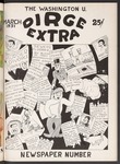 Washington University Dirge: Newspaper Number