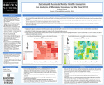 Suicide and Access to Mental Health Resources An Analysis of Wyoming Counties for the Year 2012