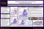 Geographical Accessibility of Senior Centers in New York City by Huanjuan Chen and Zhenhua Qian