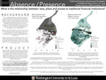 Absence Presence: What is the relationship between race, place and access to traditional financial institutions? by Andrew Johnson