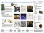 Digital Baboon: Curating 30 years of Primatology Research Data