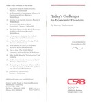 Today's Challenges to Economic Freedom by Murray L. Weidenbaum