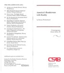 America's Rendezvous With Reality by Murray L. Weidenbaum