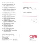 The Myth of the Hollowed-Out Corporation by Murray L. Weidenbaum