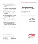 The Quiet Reversal of U.S. Climate Change Policy