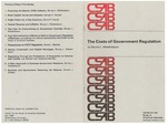 The Costs of Government Regulation by Murray L. Weidenbaum
