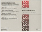 All Hazards Are Not Equal by Murray L. Weidenbaum