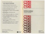 Benefit-Cost Analysis of Government Regulation