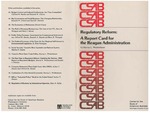 Regulatory Reform: A Report Card for the Reagan Administration by Murray L. Weidenbaum