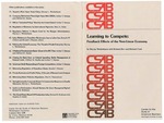 Learning to Compete: Feedback Effects of the Non-linear Economy by Murray L. Weidenbaum, Richard Burr, and Richard Cook