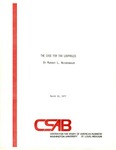 The Case for Tax Loopholes by Murray L. Weidenbaum