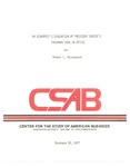 An Economist's Evaluation of President Carter's Freshman Year in Office by Murray L. Weidenbaum