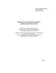 Imports and Unemployment: Dispelling the Myths by Murray L. Weidenbaum