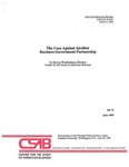 The Case Against Another Business-Government Partnership by Murray L. Weidenbaum