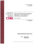 The New Wave of Environmental Regulation: The Impacts on Business and Consumers by Murray L. Weidenbaum