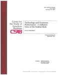 Technology and Economic Performance: A Different View of the Federal Role by Murray L. Weidenbaum