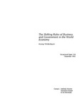 The Shifting Roles of Business and Government in the World Economy