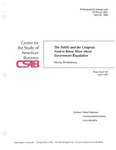 The Public and the Congress Need to Know More About Government Regulation by Murray L. Weidenbaum